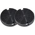 Turboair Koolstoffilter F00428/1S (2 St.) Turboair Koolstoffilter F00428/1S (2 St.)