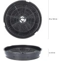 Airlux Koolstoffilter 89000751 / D180 / 34468 / CR300