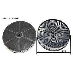 Whirlpool Koolstoffilter 482000009691 / AMC072 / 484000008824 (2 St.) Whirlpool Koolstoffilter 482000009691 / AMC072 / 484000008824 (2 St.)
