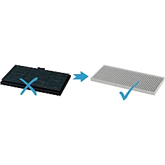 Alapure CleanAir Koolstoffilter geschikt voor Bosch 17006837 / 11025805 / DSZ4551 Alapure CleanAir Koolstoffilter geschikt voor Bosch 17006837 / 11025805 / DSZ4551