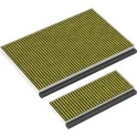 Alapure Koolstoffilter geschikt voor Constructa 11042136 / 17005802 / CZ51AIA0X0 (set)