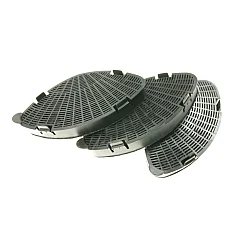 Alapure Koolstoffilter geschikt voor Elica KIT0016613 / CFC0010442 (3 St.)