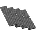 Alapure HFK3990 Compatible met Miele Koolstoffilter DKF21-P / 9720600 (4 St.)