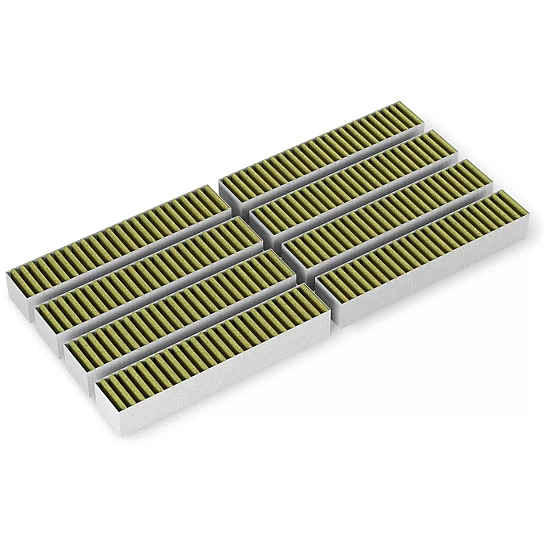 Alapure HFK025 CleanAir Plus Koolstoffilter geschikt voor 17005507 / 17005512 / AA200100 / LZ21WWB16 (8 St) Alapure HFK025 CleanAir Plus Koolstoffilter geschikt voor 17005507 / 17005512 / AA200100 / LZ21WWB16 (8 St)