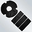 Whirlpool Longlife Koolstoffilter 481249028008 (4 St.) Whirlpool Longlife Koolstoffilter 481249028008 (4 St.)