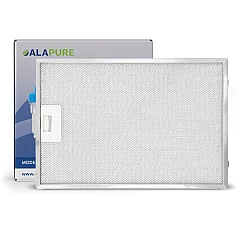 Alapure Metaalfilter geschikt voor Bosch 742967 / 00742967 388x265x8mm Alapure Metaalfilter geschikt voor Bosch 742967 / 00742967 388x265x8mm