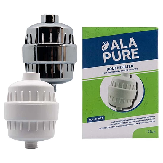 Alapure Douche Filter ALA-SHR22 Kalk Vrij Alapure Douche Filter ALA-SHR22 Kalk Vrij