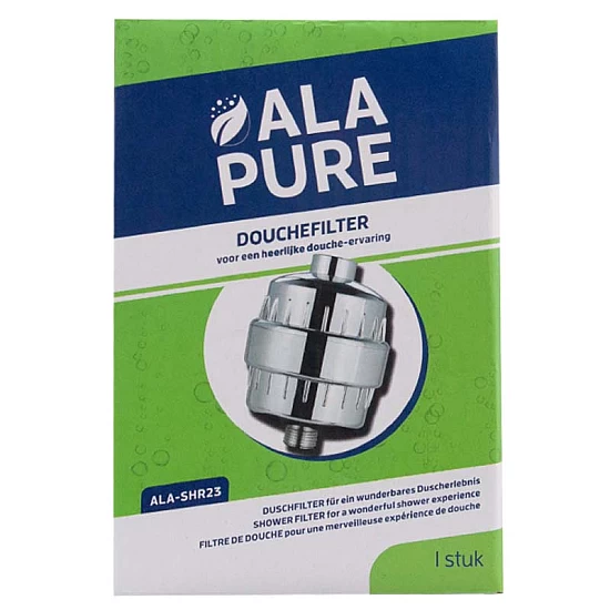 Alapure Douche Filter ALA-SHR23 Anti-Kalk Alapure Douche Filter ALA-SHR23 Anti-Kalk