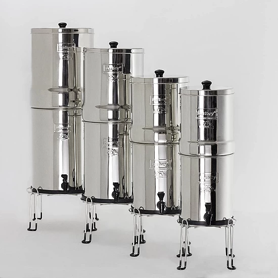 British Berkefeld Deluxe RVS Standaard British Berkefeld Deluxe RVS Standaard
