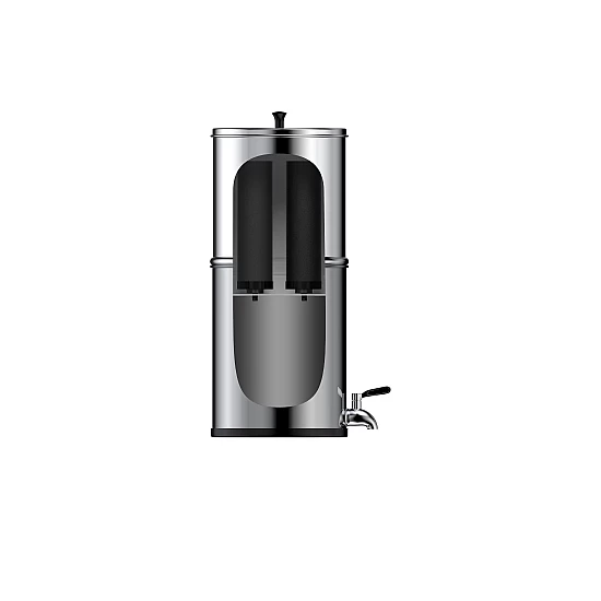 Alapure OWF020 Schwerkraft Edelstahl 8,5 Liter Schwerkraftfiltration SET Alapure OWF020 Schwerkraft Edelstahl 8,5 Liter Schwerkraftfiltration SET