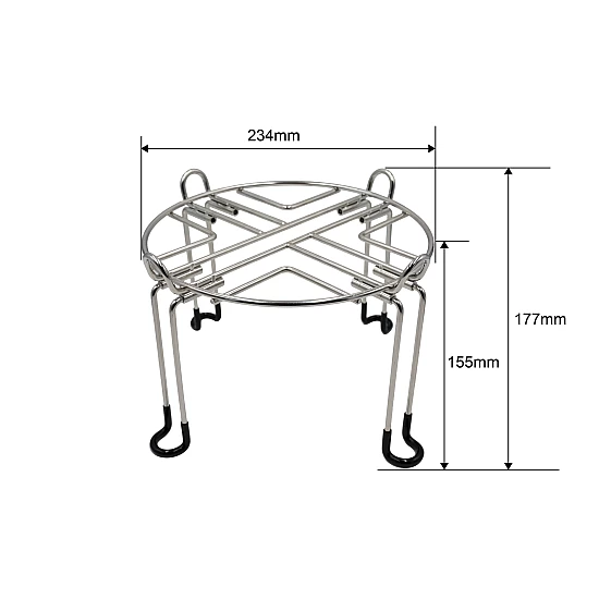 Berkey Deluxe RVS Standaard van Alapure OWF022 Berkey Deluxe RVS Standaard van Alapure OWF022