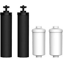 Alapure Set Waterfilter Elementen + Berkey PF-2 geschikt voor Black Berkey Alapure Set Waterfilter Elementen + Berkey PF-2 geschikt voor Black Berkey