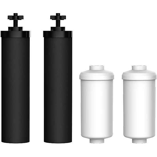 Black Berkey Waterfilter Elementen + Berkey PF-2 van Alapure Set Black Berkey Waterfilter Elementen + Berkey PF-2 van Alapure Set
