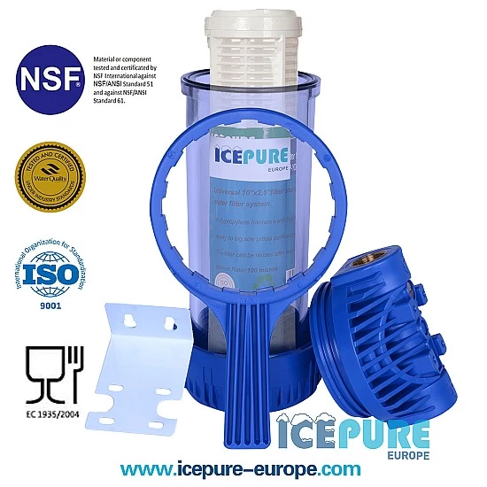 Alapure 10inch Filterhuisset met Wasbare Filter ALA-YDWF10-100 Alapure 10inch Filterhuisset met Wasbare Filter ALA-YDWF10-100