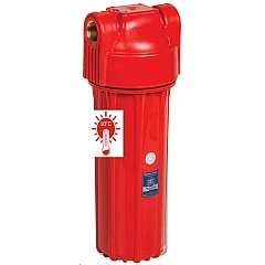 Heet Water Filterhuis 2 delig - 3/4 inch Aansluiting Heet Water Filterhuis 2 delig - 3/4 inch Aansluiting
