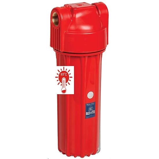 Heet Water Filterhuis 2 delig - 3/4 inch Aansluiting Heet Water Filterhuis 2 delig - 3/4 inch Aansluiting