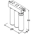 FT-line 3 Inbouw Waterfiltersysteem Zonder Zilver Carbon FT-line 3 Inbouw Waterfiltersysteem Zonder Zilver Carbon