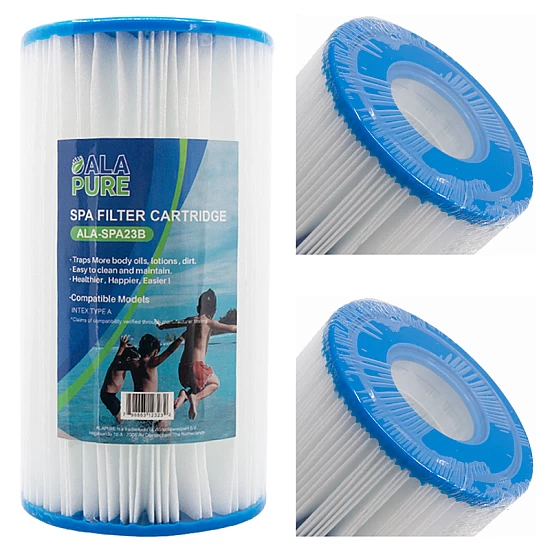 Alapure Filter Cartridge geschikt voor Intex Type A Alapure Filter Cartridge geschikt voor Intex Type A