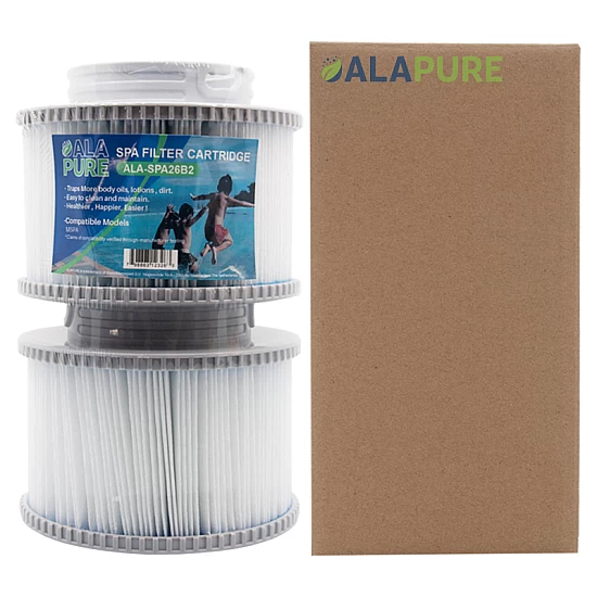Alapure spafilter geschikt voor MSpa 2-pack | 2010-2019 Alapure spafilter geschikt voor MSpa 2-pack | 2010-2019
