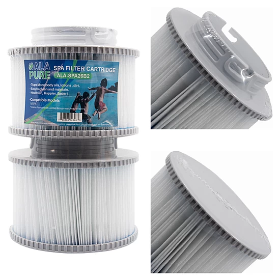 Alapure spafilter geschikt voor MSpa 2-pack | 2010-2019 Alapure spafilter geschikt voor MSpa 2-pack | 2010-2019