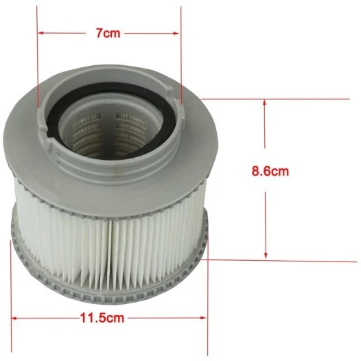 Alapure spafilter geschikt voor MSpa 2-pack | 2010-2019