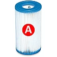 Alapure Filter Cartridge geschikt voor Intex Type A Alapure Filter Cartridge geschikt voor Intex Type A