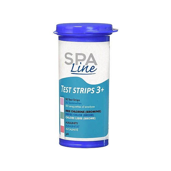SpaLine Test Strips 3+ / 50 stuks SpaLine Test Strips 3+ / 50 stuks