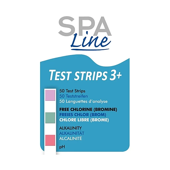 SpaLine Test Strips 3+ / 50 stuks SpaLine Test Strips 3+ / 50 stuks