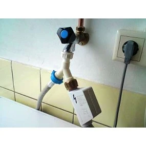 Y-stuk van metaal Voor Wasmachinekraan