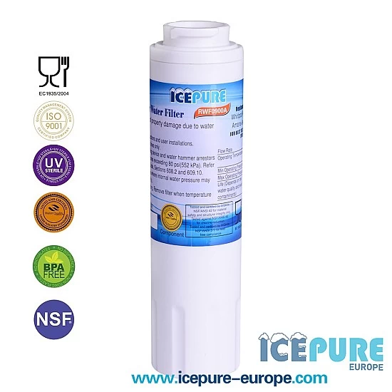 Icepure Waterfilter geschikt voor Admiral UKF8001 Icepure Waterfilter geschikt voor Admiral UKF8001