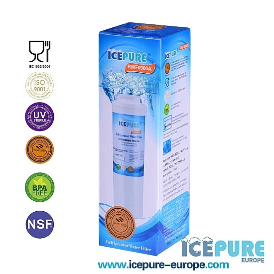 Icepure Waterfilter geschikt voor Admiral UKF8001 Icepure Waterfilter geschikt voor Admiral UKF8001