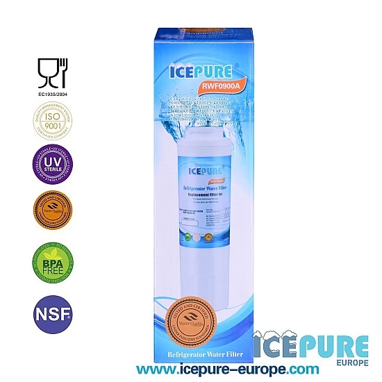 Icepure Waterfilter geschikt voor Admiral UKF8001 Icepure Waterfilter geschikt voor Admiral UKF8001
