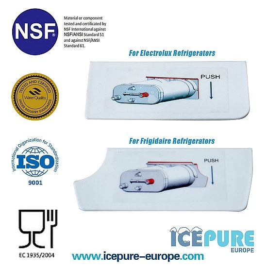 Icepure Waterfilter geschikt voor Frigidaire PureSource2 Icepure Waterfilter geschikt voor Frigidaire PureSource2
