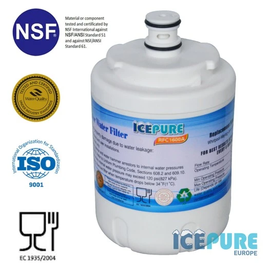 Icepure Waterfilter geschikt voor Arcelik 4830310100