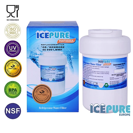Icepure RWF0600A Waterfilter geschikt voor C00094394 / EFF-6013A Icepure RWF0600A Waterfilter geschikt voor C00094394 / EFF-6013A