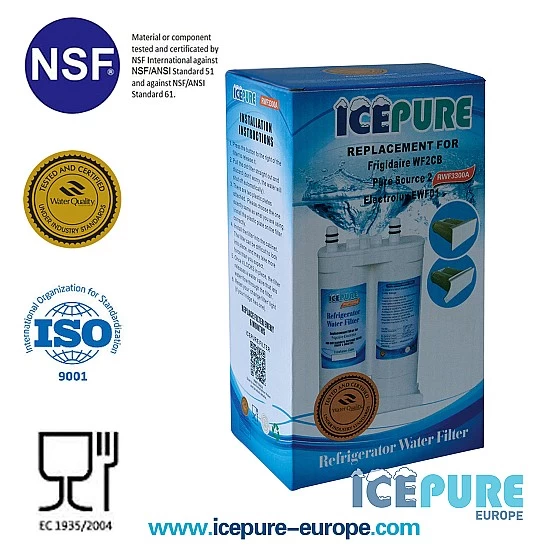 Icepure Waterfilter geschikt voor Frigidaire PureSource2 Icepure Waterfilter geschikt voor Frigidaire PureSource2