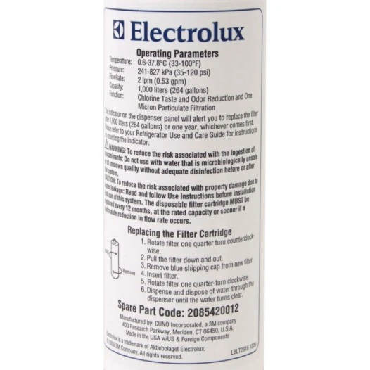 Electrolux Waterfilter2085420012