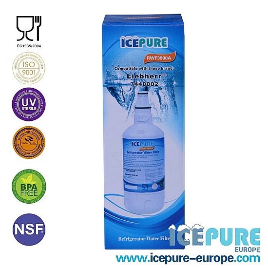 Icepure Waterfilter geschikt voor Liebherr 7440000 988098000 / 7440002 Icepure Waterfilter geschikt voor Liebherr 7440000 988098000 / 7440002
