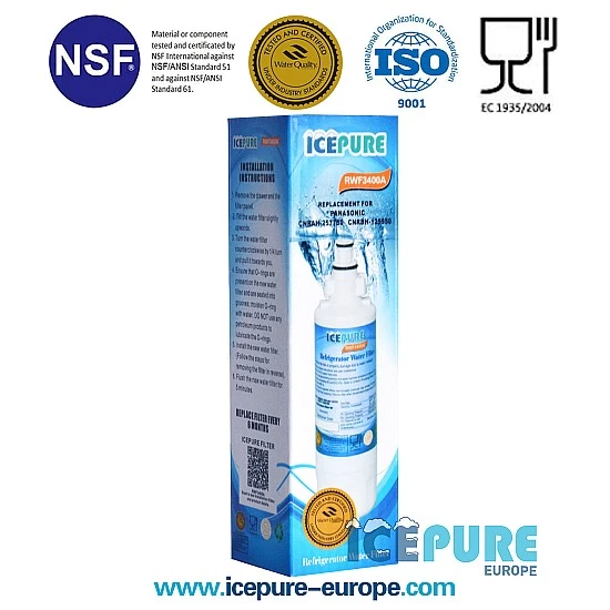 Icepure Waterfilter geschikt voor Panasonic CNRAH-257760 Icepure Waterfilter geschikt voor Panasonic CNRAH-257760