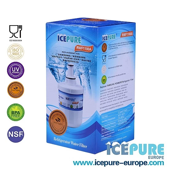 Alapure Waterfilter geschikt voor Samsung DA29-00003G / HAFIN2 Alapure Waterfilter geschikt voor Samsung DA29-00003G / HAFIN2