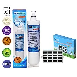 Icepure Filterset geschikt voor ​​​​​​​Whirlpool 481281728986 / SBS001 en HYG001