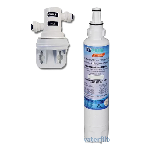Icepure Waterfilter WFC2500A en Filterkop voor AP2-C405-G Icepure Waterfilter WFC2500A en Filterkop voor AP2-C405-G