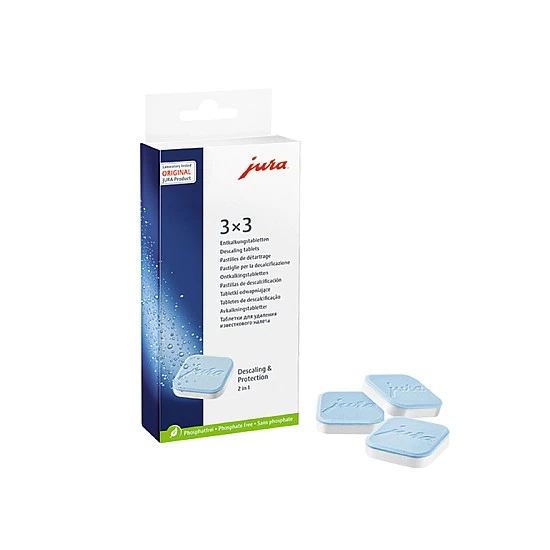 Jura 2 in 1 Ontkalkingstabletten 61848 ( 3 St.)