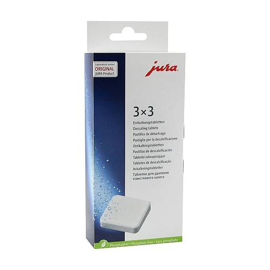 Jura 2 in 1 Ontkalkingstabletten 61848 (3x3 St.)