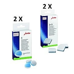 Jura 3-in-1 Ontkalking- en Reinigingstabletten 24225 / 62715 / 61848 Jura 3-in-1 Ontkalking- en Reinigingstabletten 24225 / 62715 / 61848
