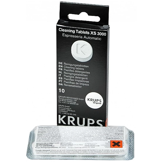 Dolce Gusto Reinigingstabletten XS3000 van Krups (10st.) Dolce Gusto Reinigingstabletten XS3000 van Krups (10st.)