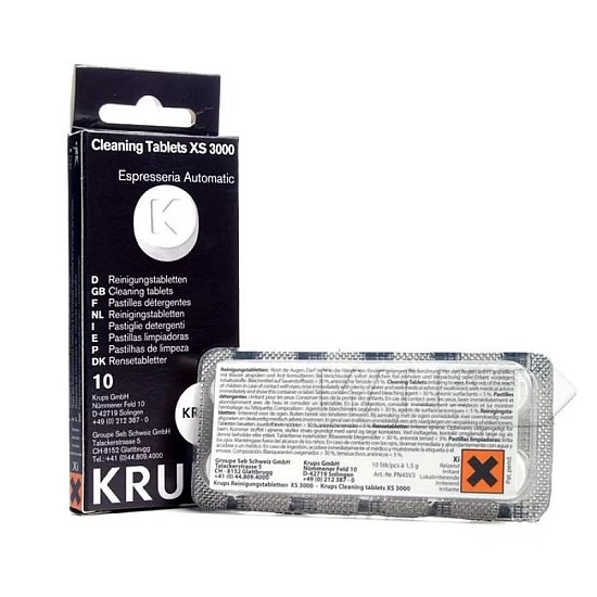 Dolce Gusto Reinigingstabletten XS3000 van Krups (10st.) Dolce Gusto Reinigingstabletten XS3000 van Krups (10st.)