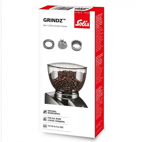 Solis Grindz Koffiemolen Reiniger (3x 35g) 993.08
