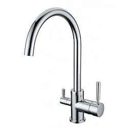 3 in 1 Kraan Venus / Brushed Nickel 3 in 1 Kraan Venus / Brushed Nickel