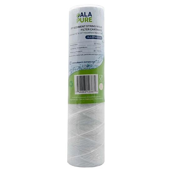Alapure Bezinkselfilter 0.5 Micron ALA-PPW10-0.5 Alapure Bezinkselfilter 0.5 Micron ALA-PPW10-0.5